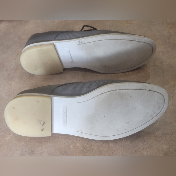 Calvin Klein Grey Canvas Derbys, US M 11 - Picture 5 of 7